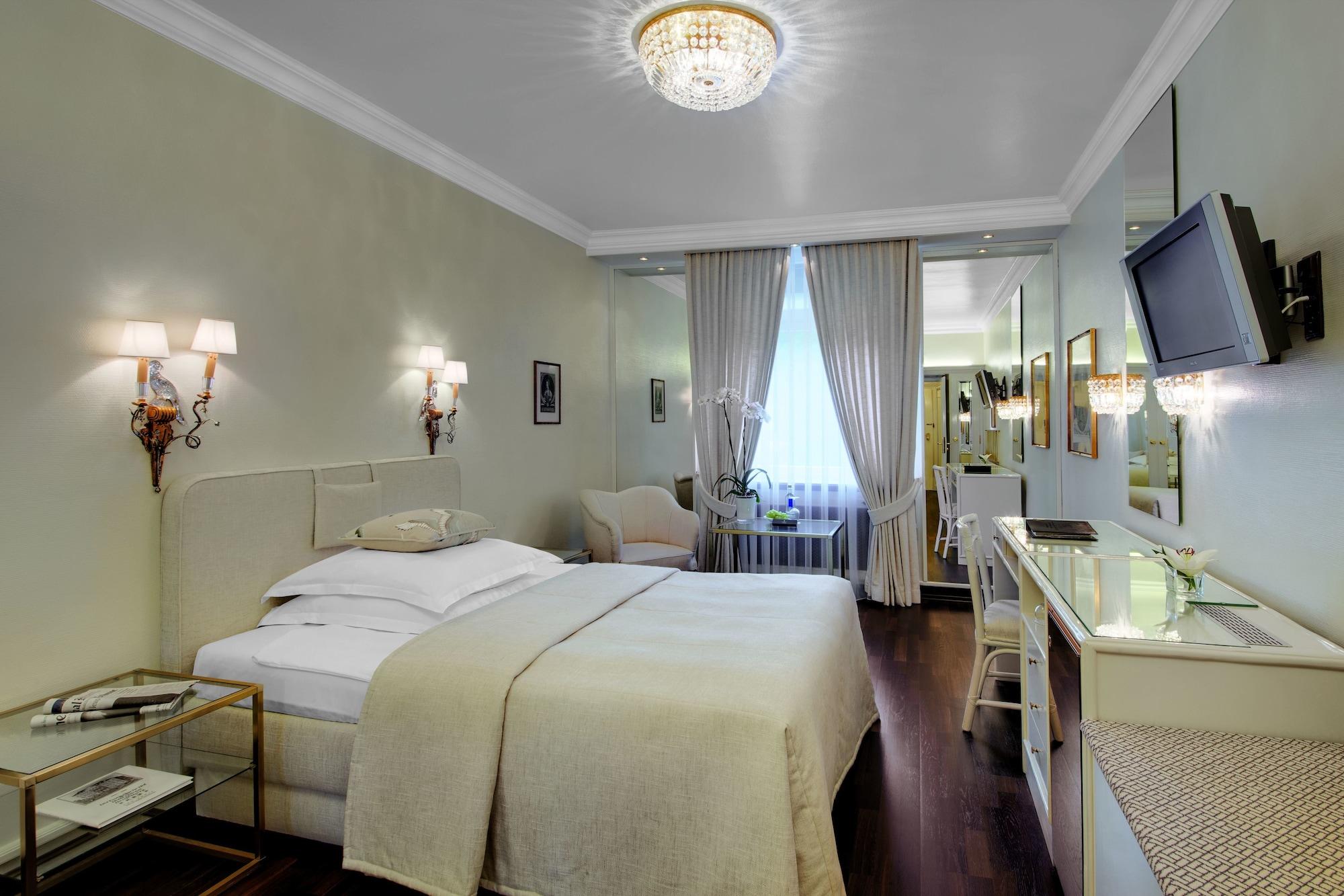Hotel Europaeischer Hof Heidelberg, Bestes Hotel Deutschlands In Historischer Architektur Exteriör bild A typical hotel room