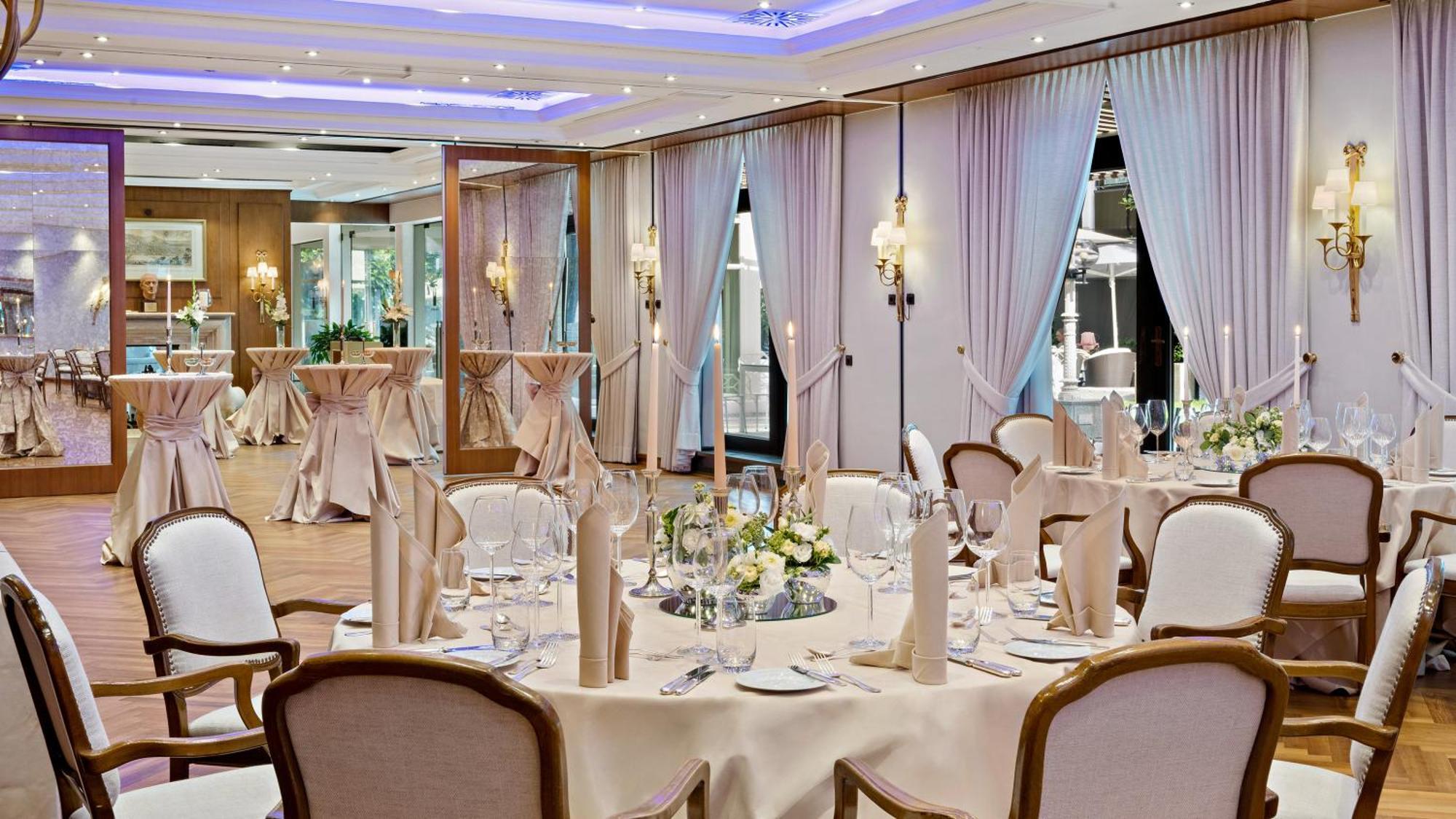 Hotel Europaeischer Hof Heidelberg, Bestes Hotel Deutschlands In Historischer Architektur Exteriör bild The ballroom at the InterContinental London The O2
