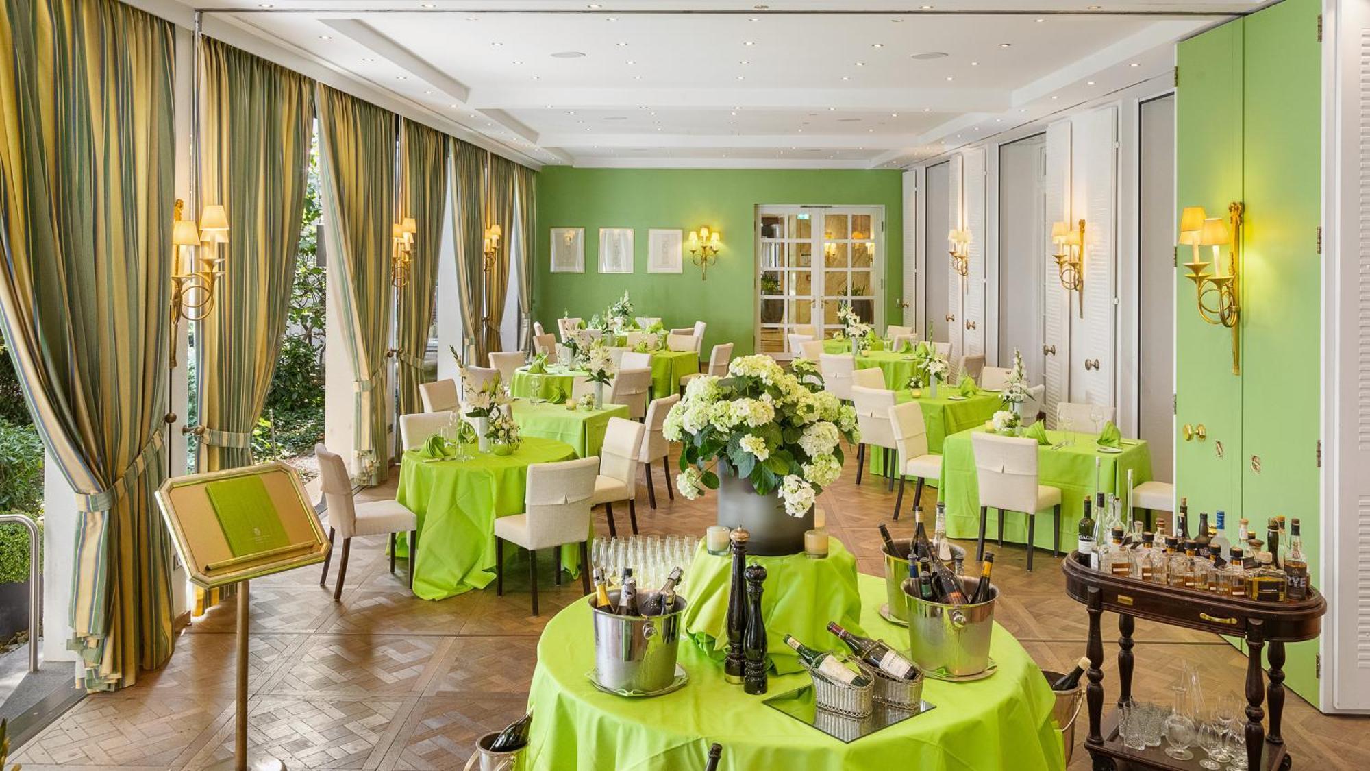 Hotel Europaeischer Hof Heidelberg, Bestes Hotel Deutschlands In Historischer Architektur Exteriör bild The Green Room