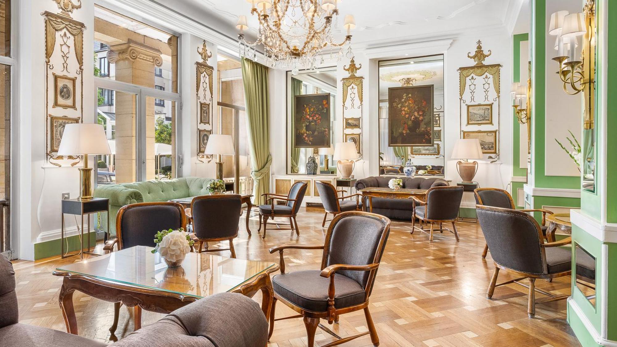 Hotel Europaeischer Hof Heidelberg, Bestes Hotel Deutschlands In Historischer Architektur Exteriör bild The Drawing Room